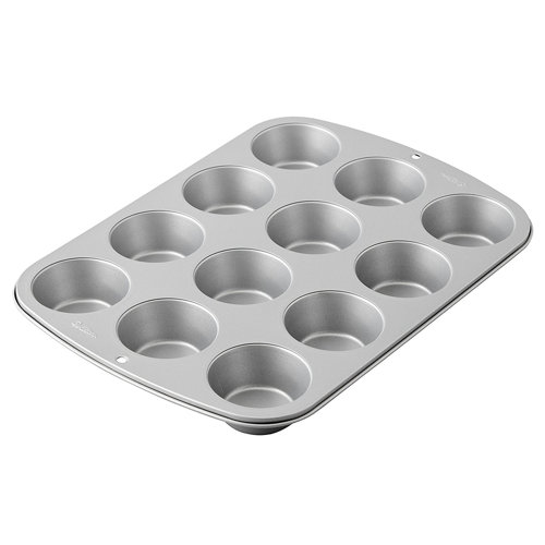Wilton 12 Cup NonStick Muffin Pan & Reviews Wayfair